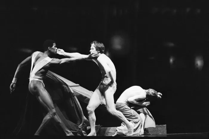 Framed Print : Rudolf Nureyev and Dancers Performing Framed Print : Rudolf Nureyev and Dancers Performing