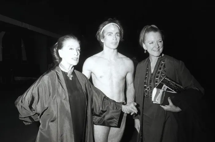 Framed Print : Rudolf Nureyev and Martha Graham Framed Print : Rudolf Nureyev and Martha Graham