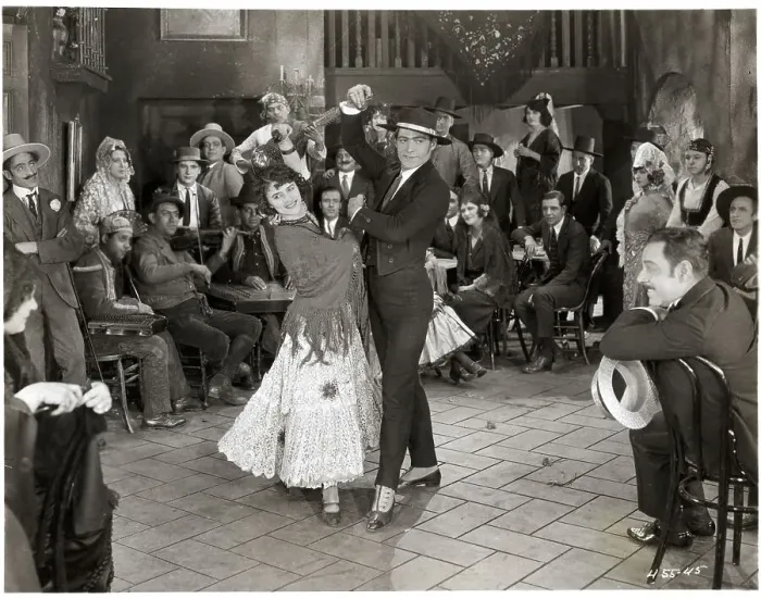 Framed Print : Rudolph Valentino Dances With Senorita Framed Print : Rudolph Valentino Dances With Senorita