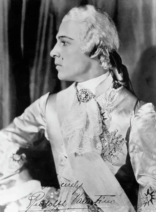 Framed Print : Rudolph Valentino Portrait W / Signature Framed Print : Rudolph Valentino Portrait W / Signature