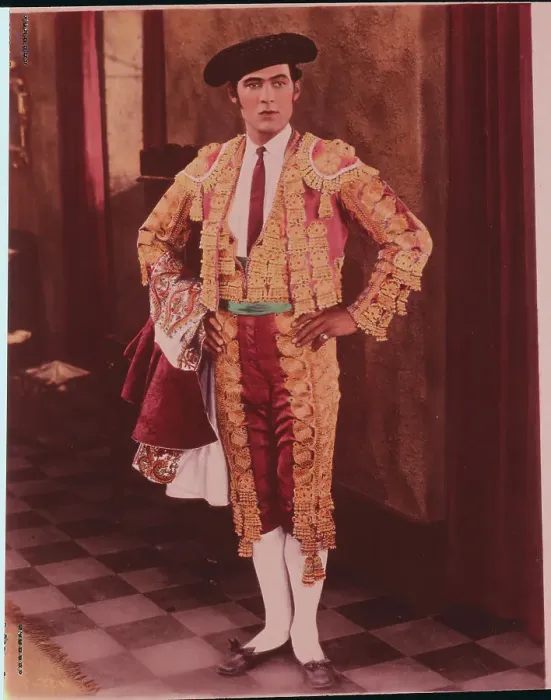 Framed Print : Rudolph Valentino in Toreador Costume
