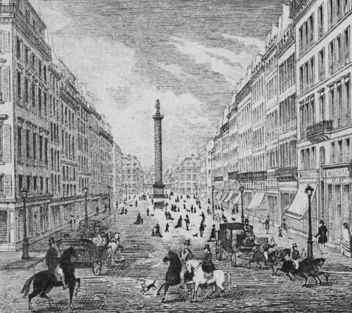 Framed Print : Rue De La Paix Framed Print : Rue De La Paix