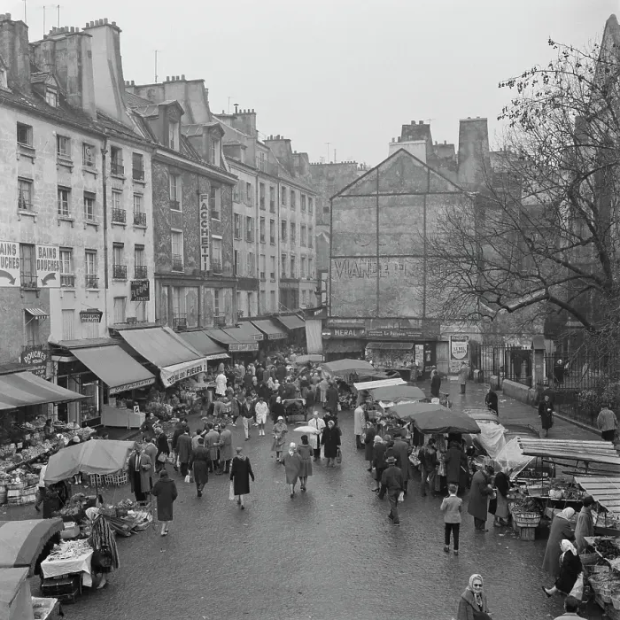 Framed Print : Rue Mouffetard
