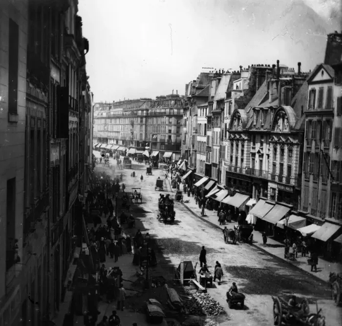 Framed Print : Rue St Antoine Framed Print : Rue St Antoine
