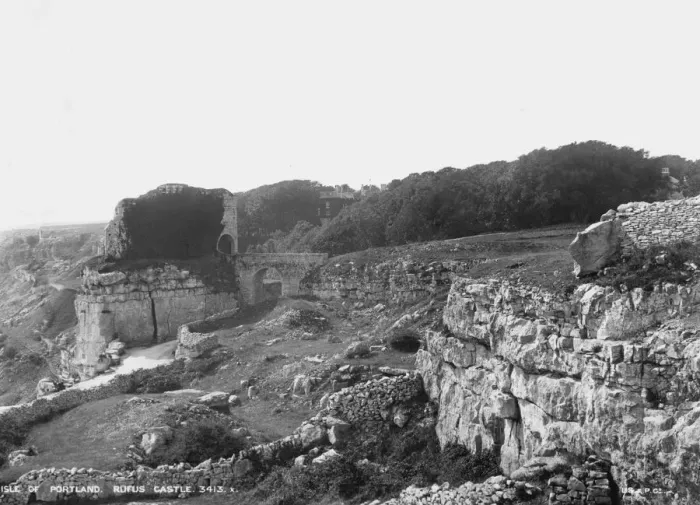 Framed Print : Rufus Castle