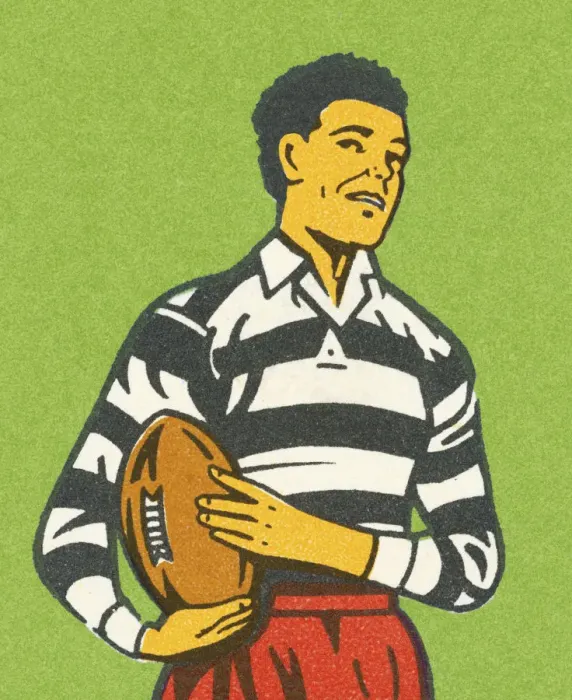 Framed Print : Rugby Player Framed Print : Rugby Player
