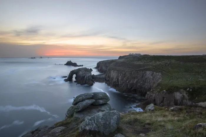 Framed Print : Rugged Lands-End Framed Print : Rugged Lands-End