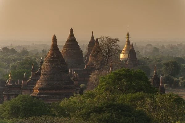 Ruin of pagodas in Bagan