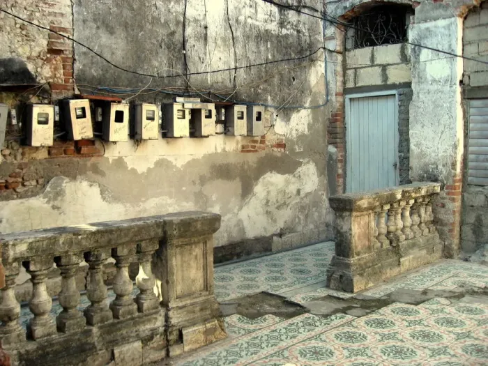 Framed Print : Ruined building, Cienfuegos, Cuba Framed Print : Ruined building, Cienfuegos, Cuba