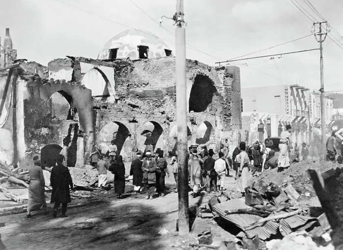 Framed Print : Ruined Mosque at Damascus Framed Print : Ruined Mosque at Damascus