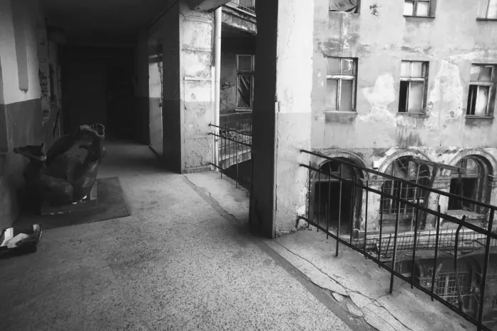 Framed Print : Ruined Tenement House Framed Print : Ruined Tenement House