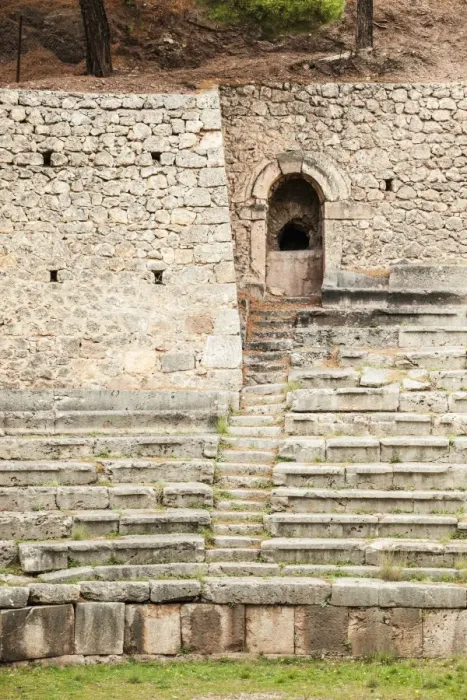 Framed Print : Ruins of an ancient stadium and race track Framed Print : Ruins of an ancient stadium and race track