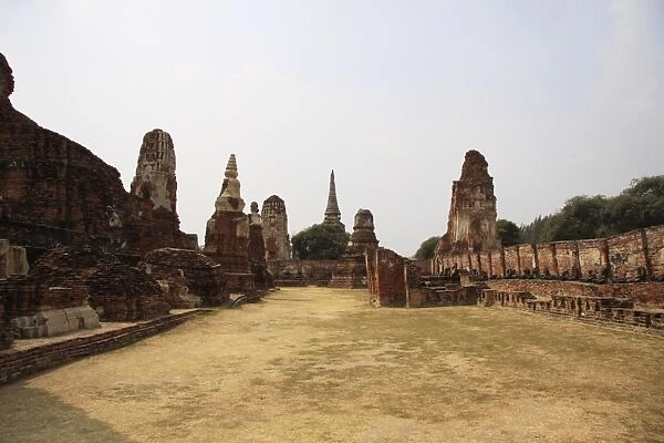 Ruins of Ayutthaya Wat Mahathat