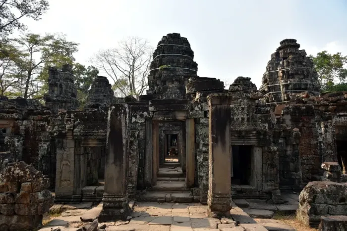Framed Print : Ruins Banteay Kdei temple Angkor Cambodia Framed Print : Ruins Banteay Kdei temple Angkor Cambodia
