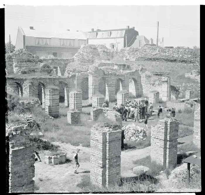 Framed Print : Ruins of the City of Bavay Framed Print : Ruins of the City of Bavay