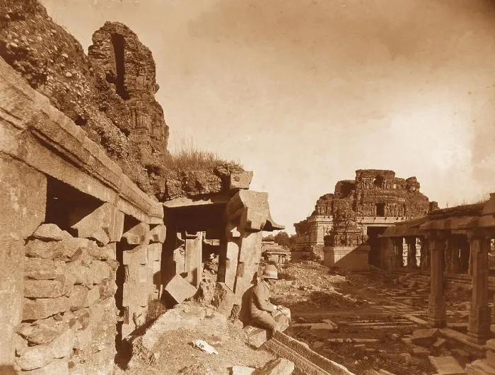 Framed Print : Ruins At Hampi Framed Print : Ruins At Hampi