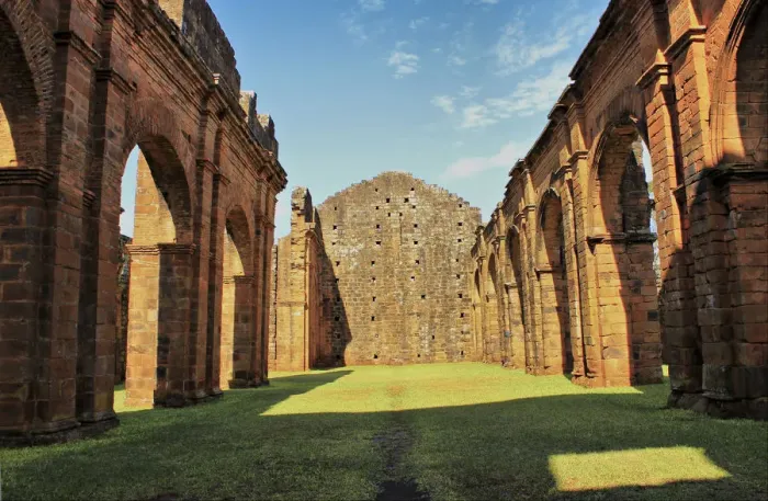 Framed Print : Ruins of Jesuit reduction of Sao Miguel Framed Print : Ruins of Jesuit reduction of Sao Miguel