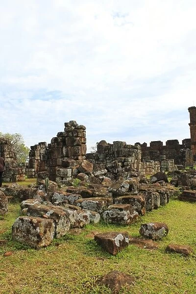 Ruins of Jesuit reduction of Sao Miguel