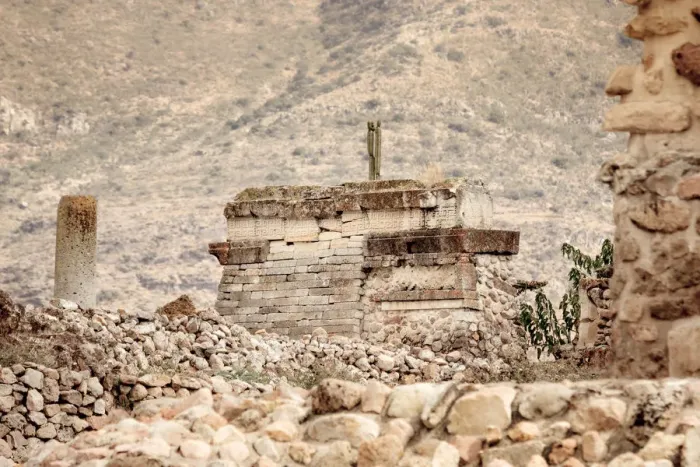 Framed Print : Ruins in Mitla Framed Print : Ruins in Mitla