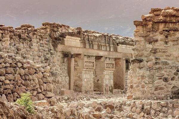 Ruins in Mitla, Oaxaca, Mexico