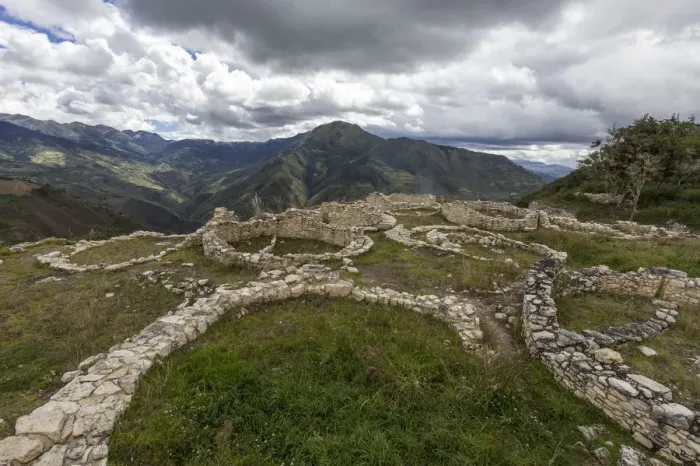 Framed Print : Ruins of the mountain fortress of Kuelap, Chachapoyas, Peru, South America Framed Print : Ruins of the mountain fortress of Kuelap, Chachapoyas, Peru, South America