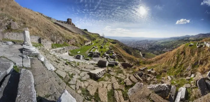 Framed Print : Ruins of the Temple of Dionysus Framed Print : Ruins of the Temple of Dionysus