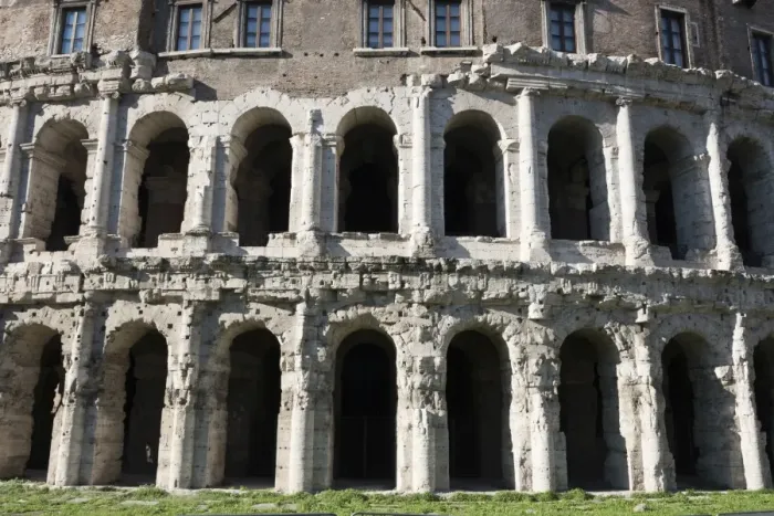 Framed Print : The ruins of the Theatre of Marcellus. Rome, Italy Framed Print : The ruins of the Theatre of Marcellus. Rome, Italy