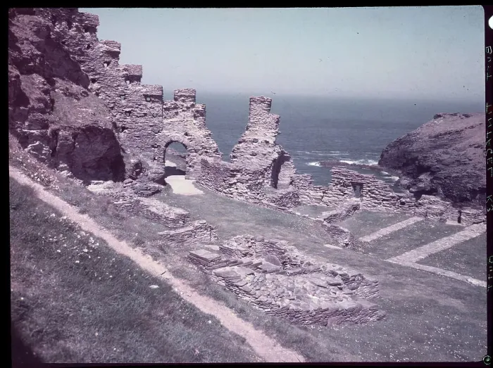 Framed Print : Ruins of Tintagel Castle Framed Print : Ruins of Tintagel Castle