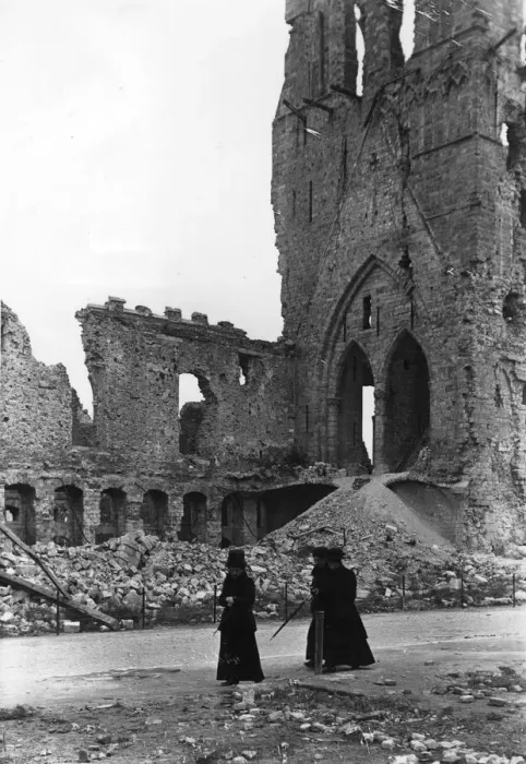 Framed Print : Ruins Of Ypres Framed Print : Ruins Of Ypres