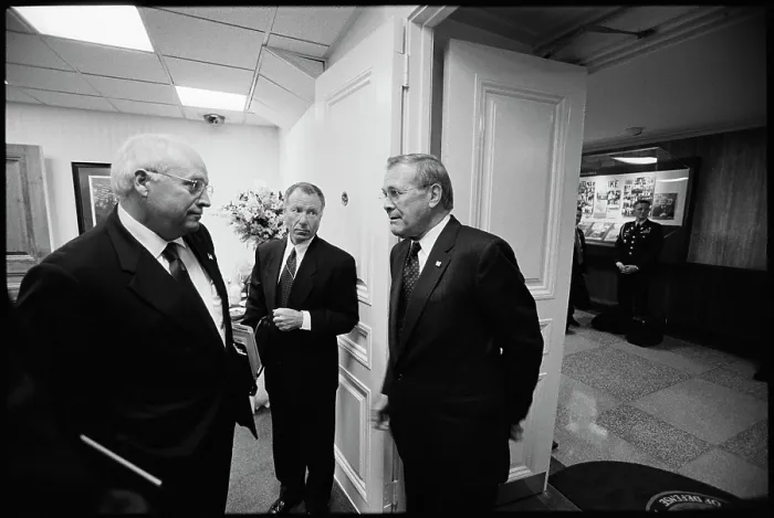 Framed Print : Rumsfeld, Libby And Cheney Framed Print : Rumsfeld, Libby And Cheney