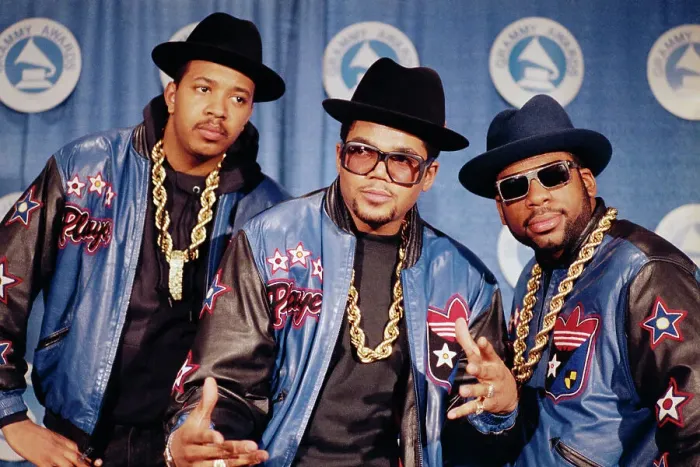 Framed Print : RUN-DMC Pose For Cameras Framed Print : RUN-DMC Pose For Cameras