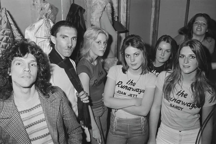 Framed Print : The Runaways At Boomer's, Santa Monica, CA Framed Print : The Runaways At Boomer's, Santa Monica, CA