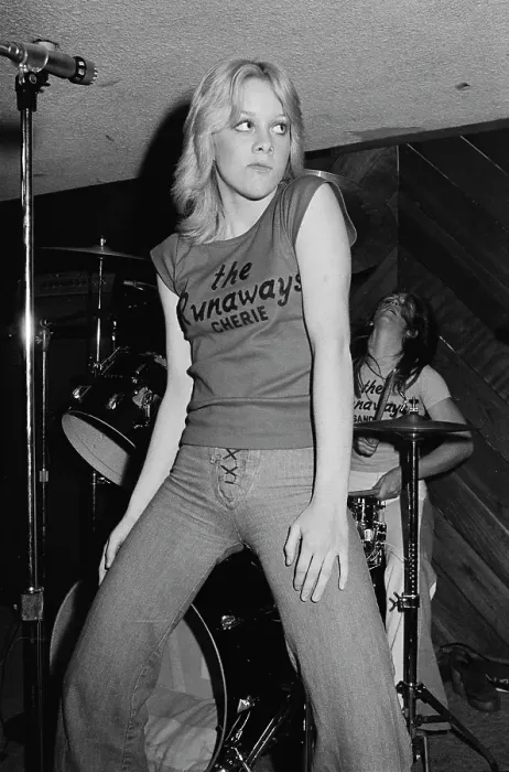 Framed Print : The Runaways At Boomer's, Santa Monica, CA Framed Print : The Runaways At Boomer's, Santa Monica, CA