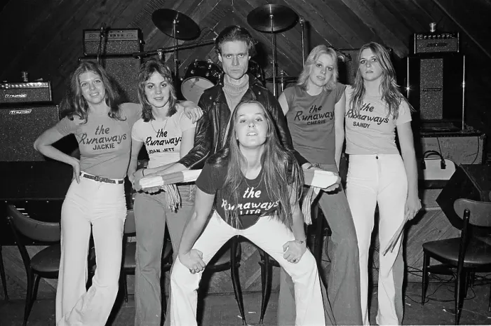 Framed Print : The Runaways At Boomer's, Santa Monica, CA Framed Print : The Runaways At Boomer's, Santa Monica, CA