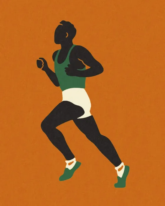 Framed Print : Runner Framed Print : Runner