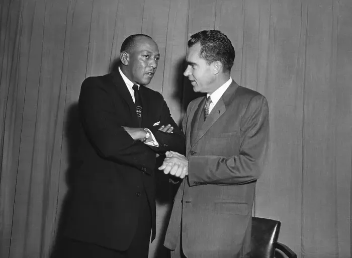 Framed Print : Runner Jesse Owens Meeting Vice President Richard Nixon Framed Print : Runner Jesse Owens Meeting Vice President Richard Nixon