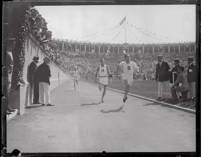 Framed Print : Runners Competing in a Race Framed Print : Runners Competing in a Race