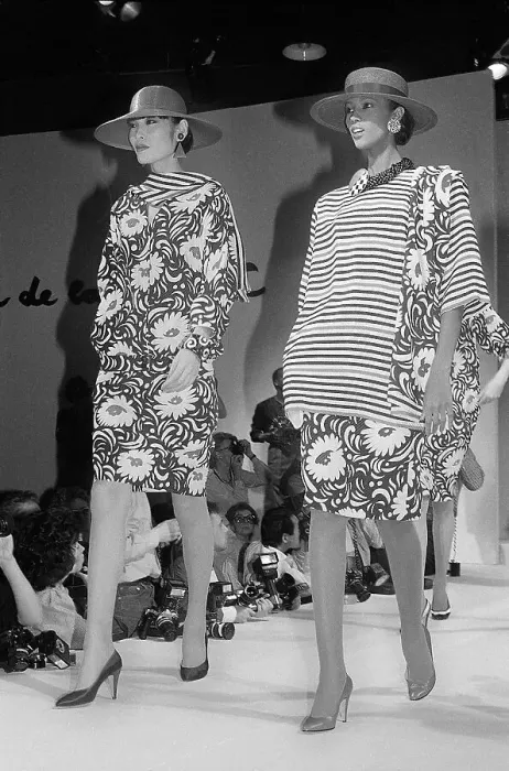 Framed Print : Runway Show for Geoffrey Beene