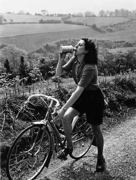 Framed Print : Rural Cyclist