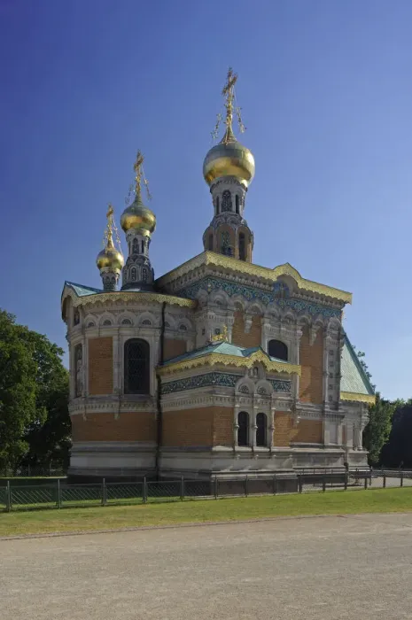 Framed Print : Russian chapel on Mathildenhoehe, Darmstadt, Hesse, Germany, Europe Framed Print : Russian chapel on Mathildenhoehe, Darmstadt, Hesse, Germany, Europe