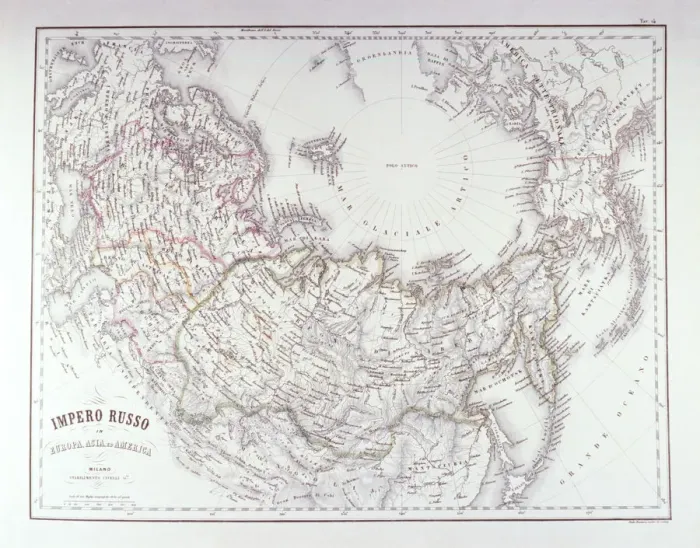 Framed Print : Russian Empire in Europe, Asia and America Framed Print : Russian Empire in Europe, Asia and America