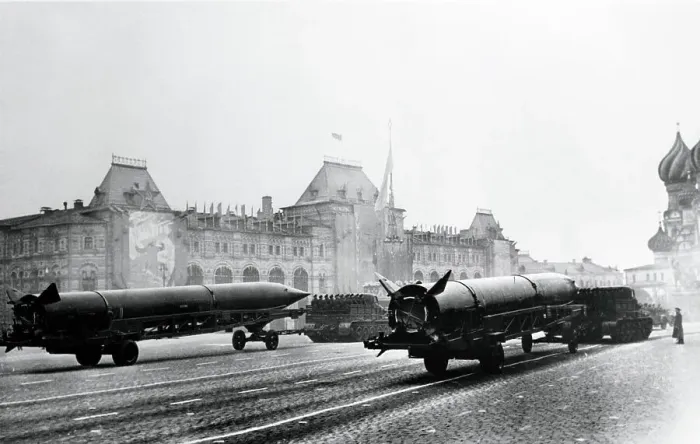 Framed Print : Russian Military Missile Display Framed Print : Russian Military Missile Display