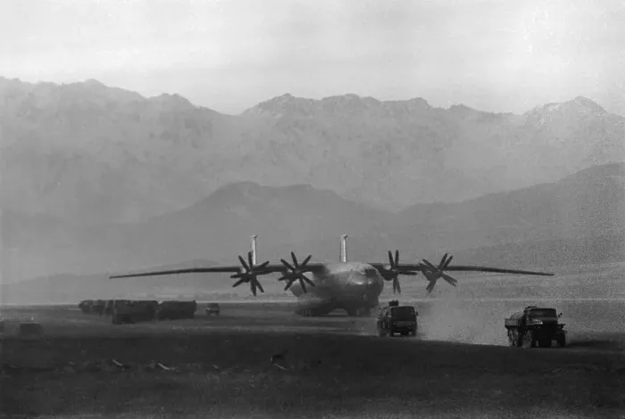 Framed Print : Russian Military Transport Plane on Runway Framed Print : Russian Military Transport Plane on Runway