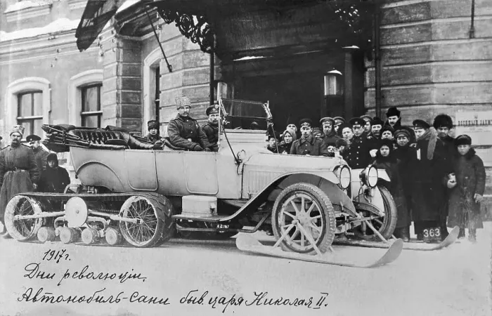 Framed Print : Russian Officers Standing by Car Framed Print : Russian Officers Standing by Car