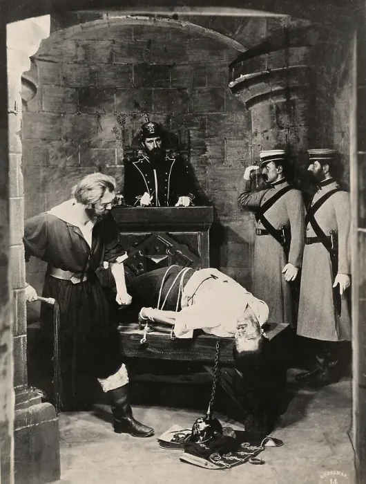 Framed Print : Russian Soldiers with Revolutionist in Torture Chamber Framed Print : Russian Soldiers with Revolutionist in Torture Chamber