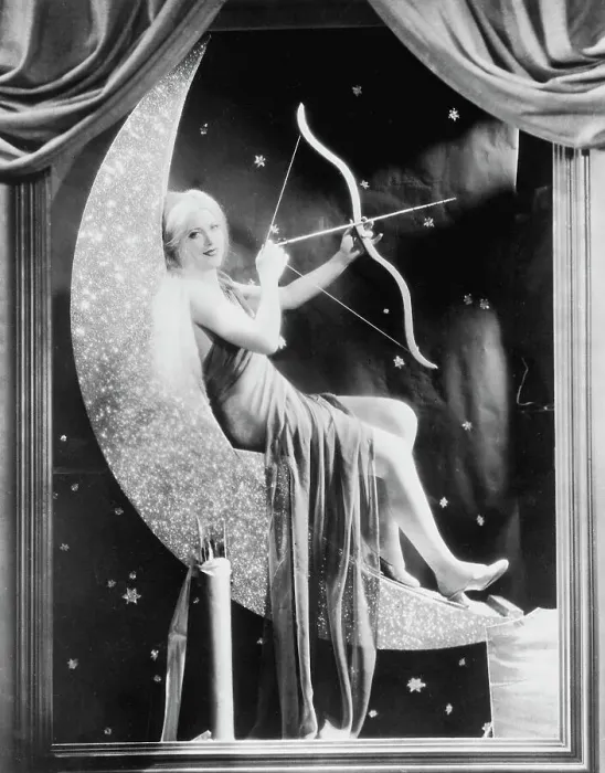 Framed Print : Ruth Chatterton in Crescent Moon Framed Print : Ruth Chatterton in Crescent Moon