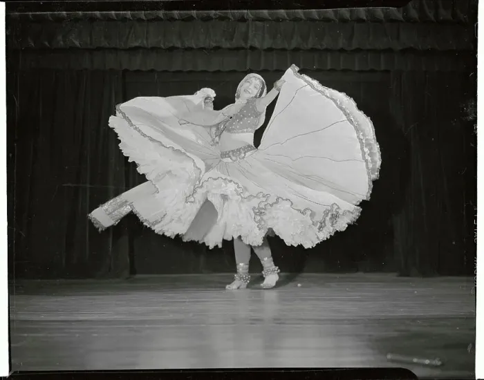 Framed Print : Ruth St. Denis Dancing on Stage Framed Print : Ruth St. Denis Dancing on Stage