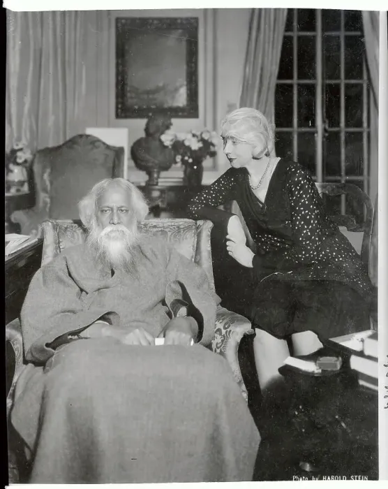 Framed Print : Ruth St. Denis and Sir Rabindranath Tagore Sitting in Parlor Framed Print : Ruth St. Denis and Sir Rabindranath Tagore Sitting in Parlor