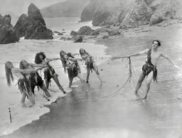 Framed Print : Ruth St. Denis and Ted Shawn Rehearsing with Dancers in Sand Framed Print : Ruth St. Denis and Ted Shawn Rehearsing with Dancers in Sand