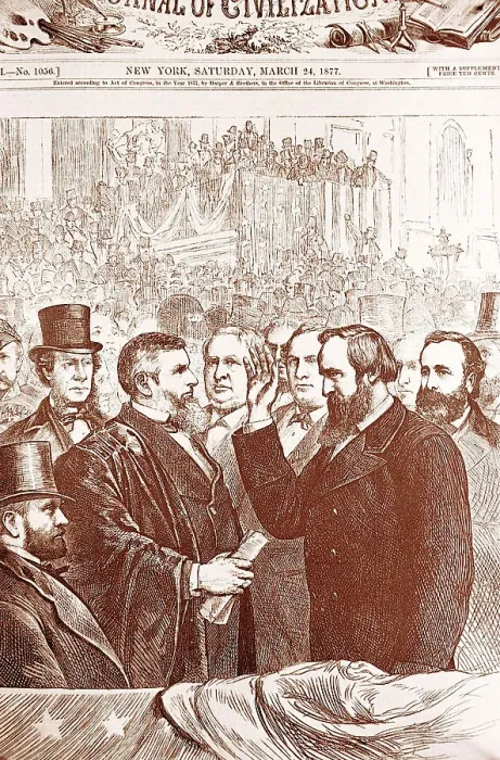 Framed Print : Rutherford B. Hayes Accepts Nomination Framed Print : Rutherford B. Hayes Accepts Nomination